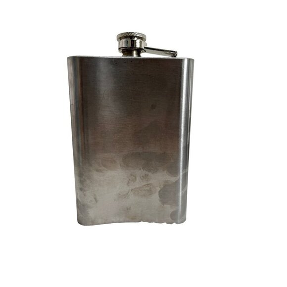 JKP Clan Stainless Steel 8 oz Flask - Picture 5 of 7